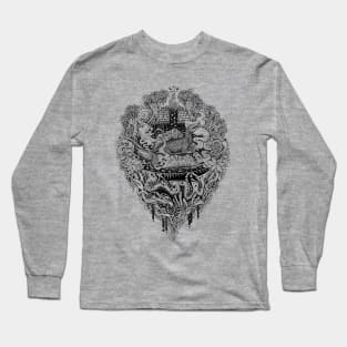 Sunken Temple of the Spinosaurus | Light Apparel Long Sleeve T-Shirt